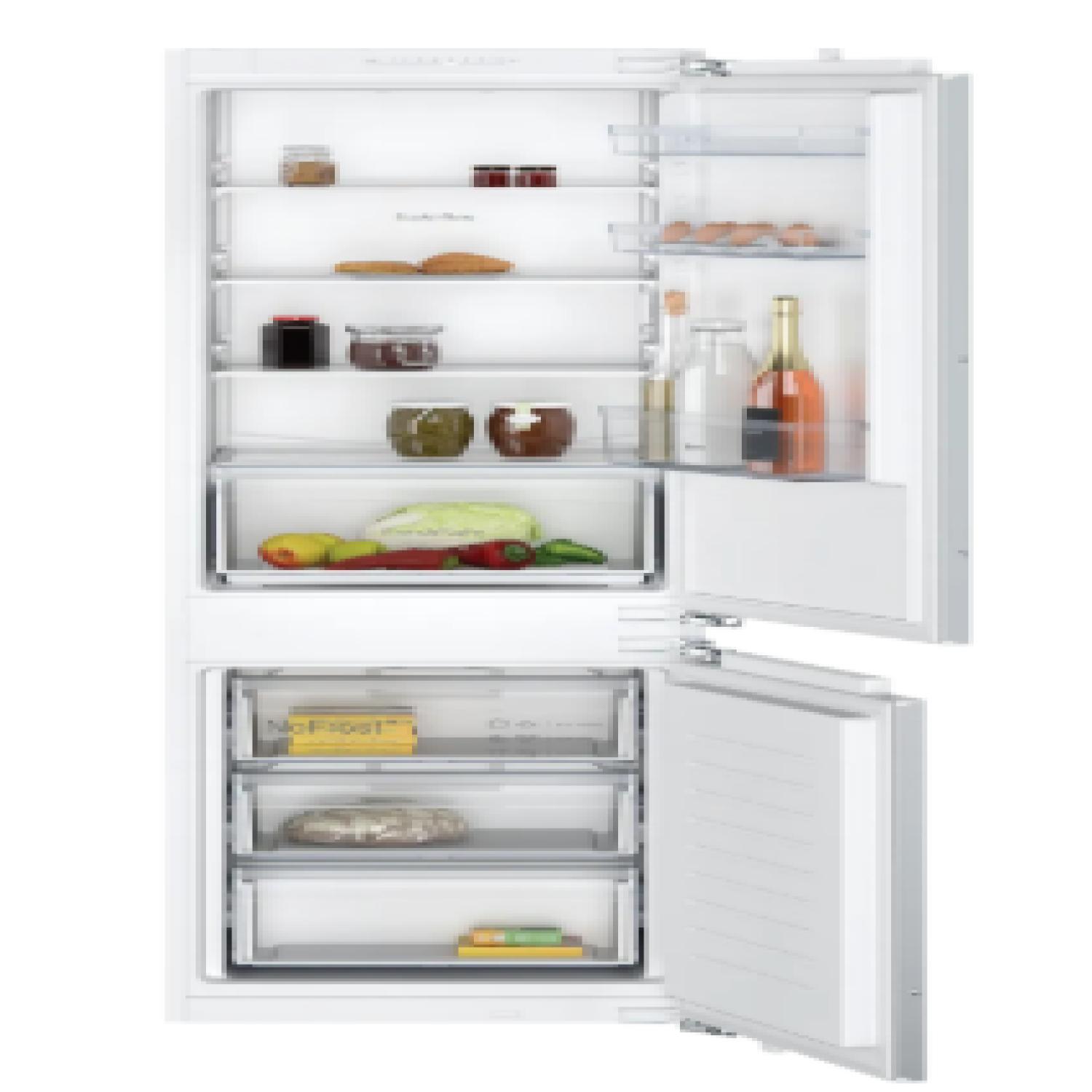 NEFF KI7861FF0G Integrated 60/40 Fridge Freezer - Fixed Hinge full image
